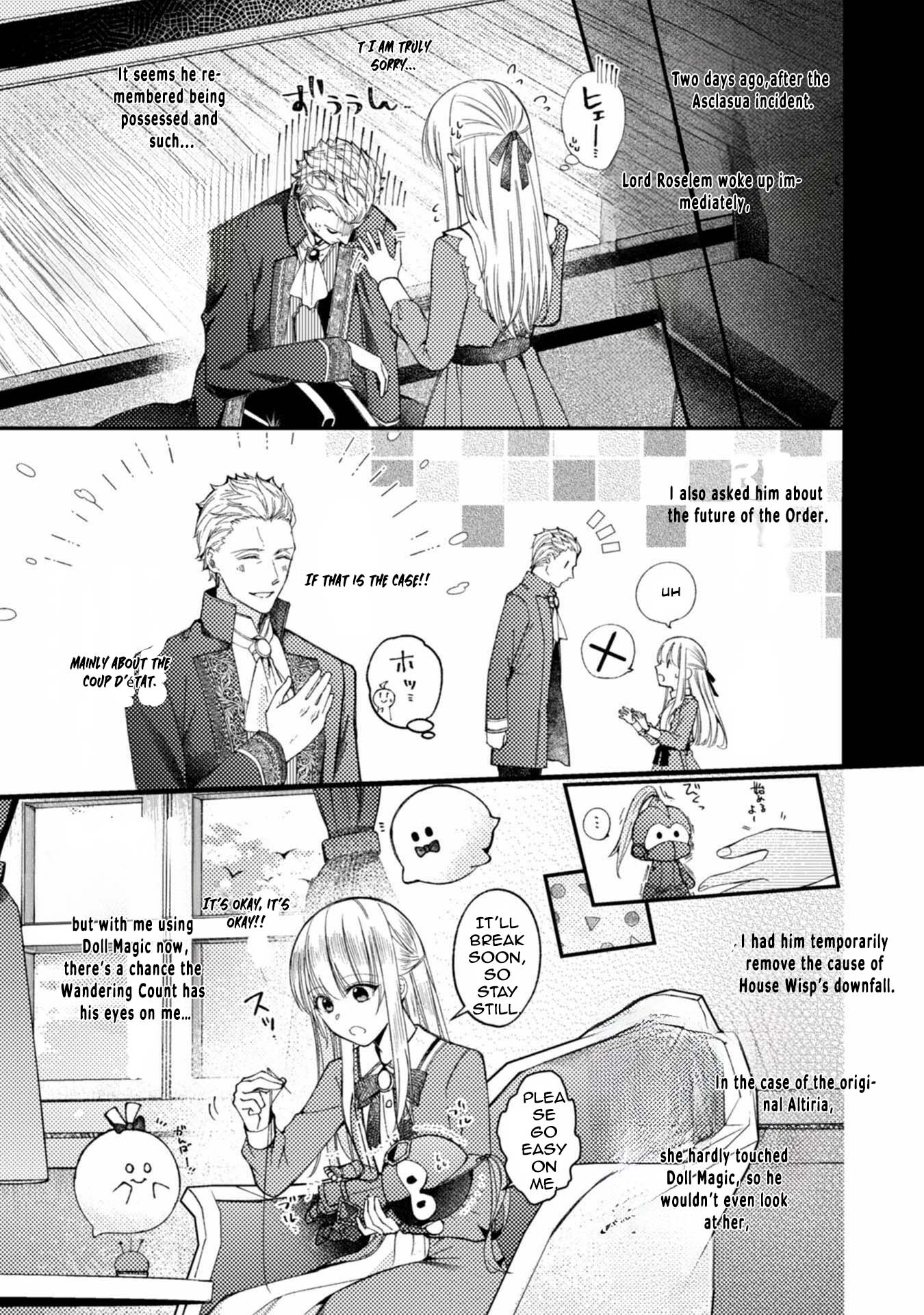 I decided to quietly make dolls without trying to compete. Chapter 6 Page 19
